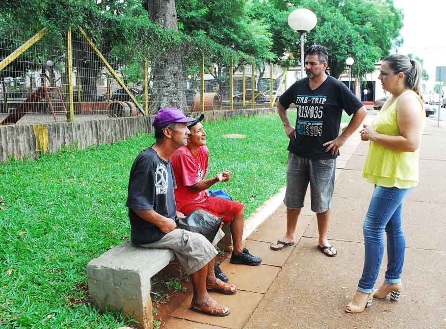 Vereadora Jacqueline Possebom  denuncia abandono de espaço público