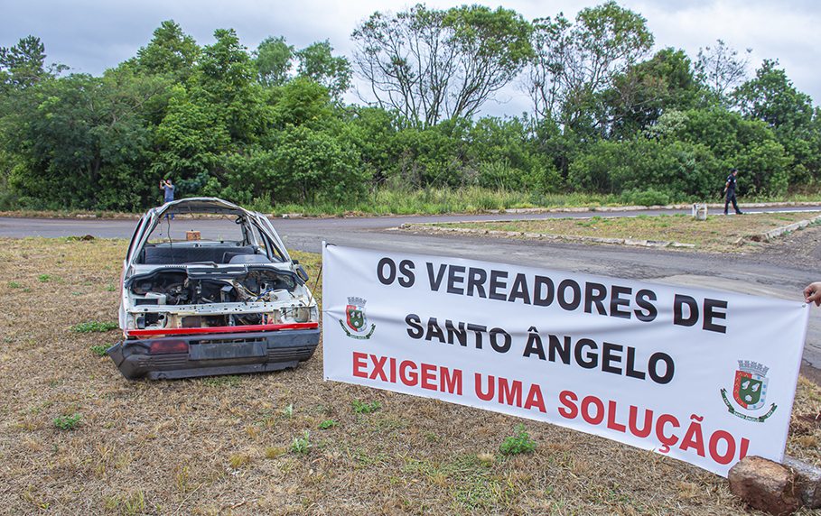 Câmara de Vereadores realiza manifestação na ERS-344
