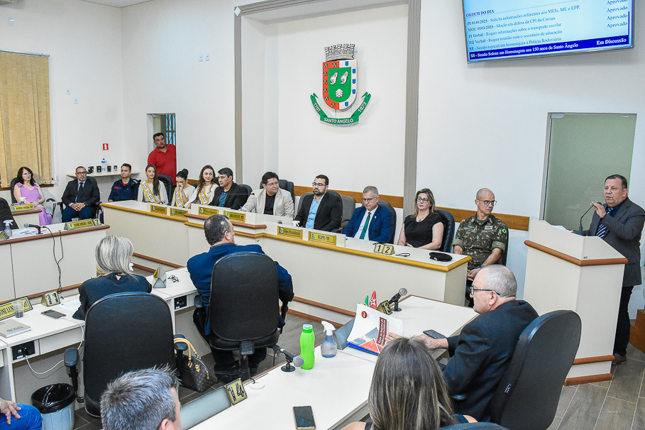 Confira os assuntos que estiveram em pauta na Sessão Ordinária da última segunda-feira