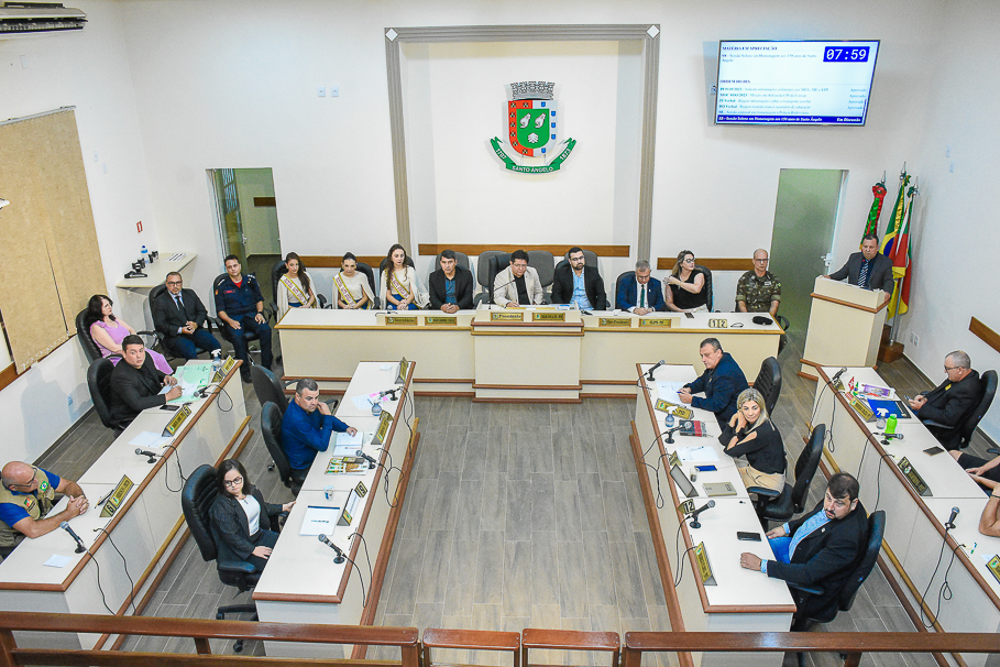 Legislativo realiza  Sessão Solene em homenagem aos 150 anos de emancipação político-administrativa de Santo Ângelo