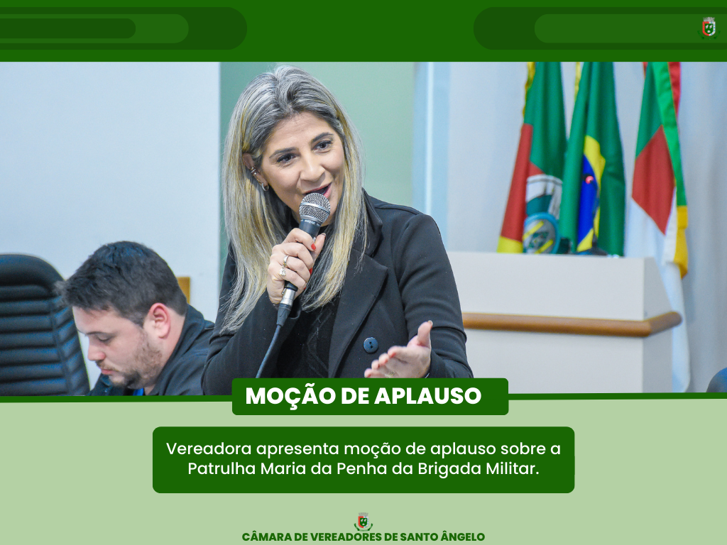Confira as moções e pedidos de informação colocados em pauta na última segunda-feira