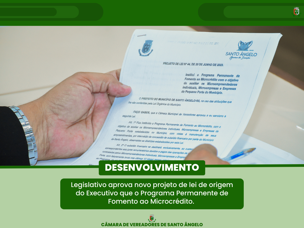 Confira os Projetos de Lei aprovados em plenário na última segunda-feira