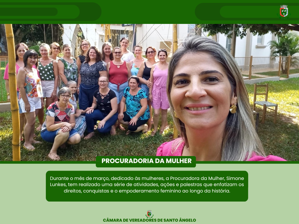 Procuradoria da Mulher no Legislativo realiza diversas ações durante o mês da Mulher