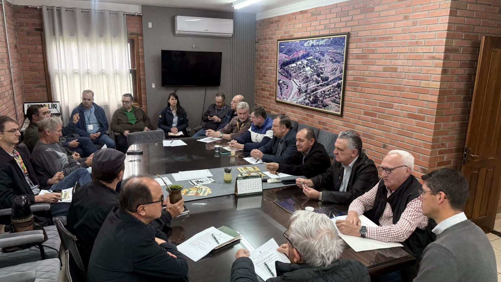 Legislativo acompanha preparativos para a colheita do milho do Rio Grande do Sul nas Missões