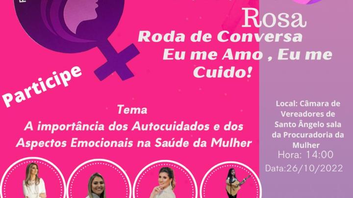   Roda de conversa guiada sobre o C&acirc;ncer de mama ser&aacute; tema de encontro na  Procuradoria da mulher 
